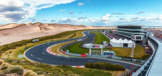 photo realiste du circuit de Zandvoort