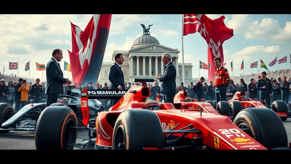 Influence de la politique sur les ecuries de F1