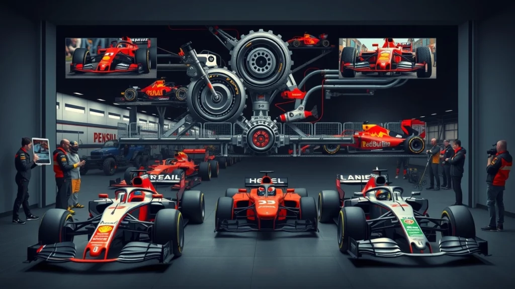 illustration des mecanismes derriere les transferts de pilotes en F1