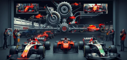 illustration des mecanismes derriere les transferts de pilotes en F1