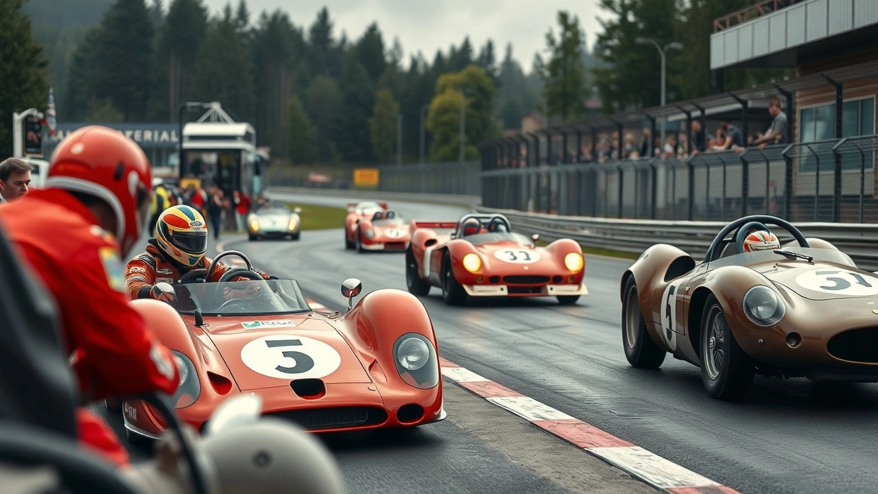 célébrités et moments marquants au Nürburgring