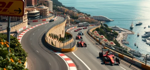 Virages emblmatiques circuit Monaco